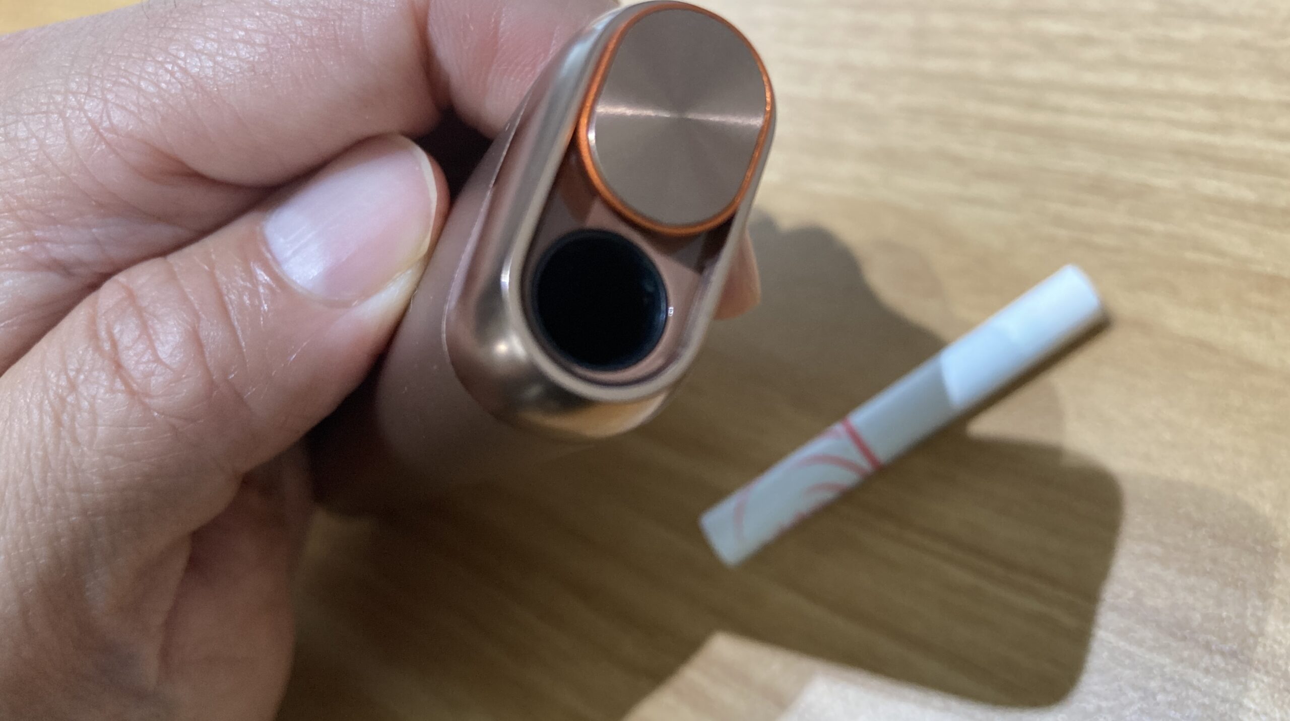 グローヒーロのスティックを逆に入れた時の対処法