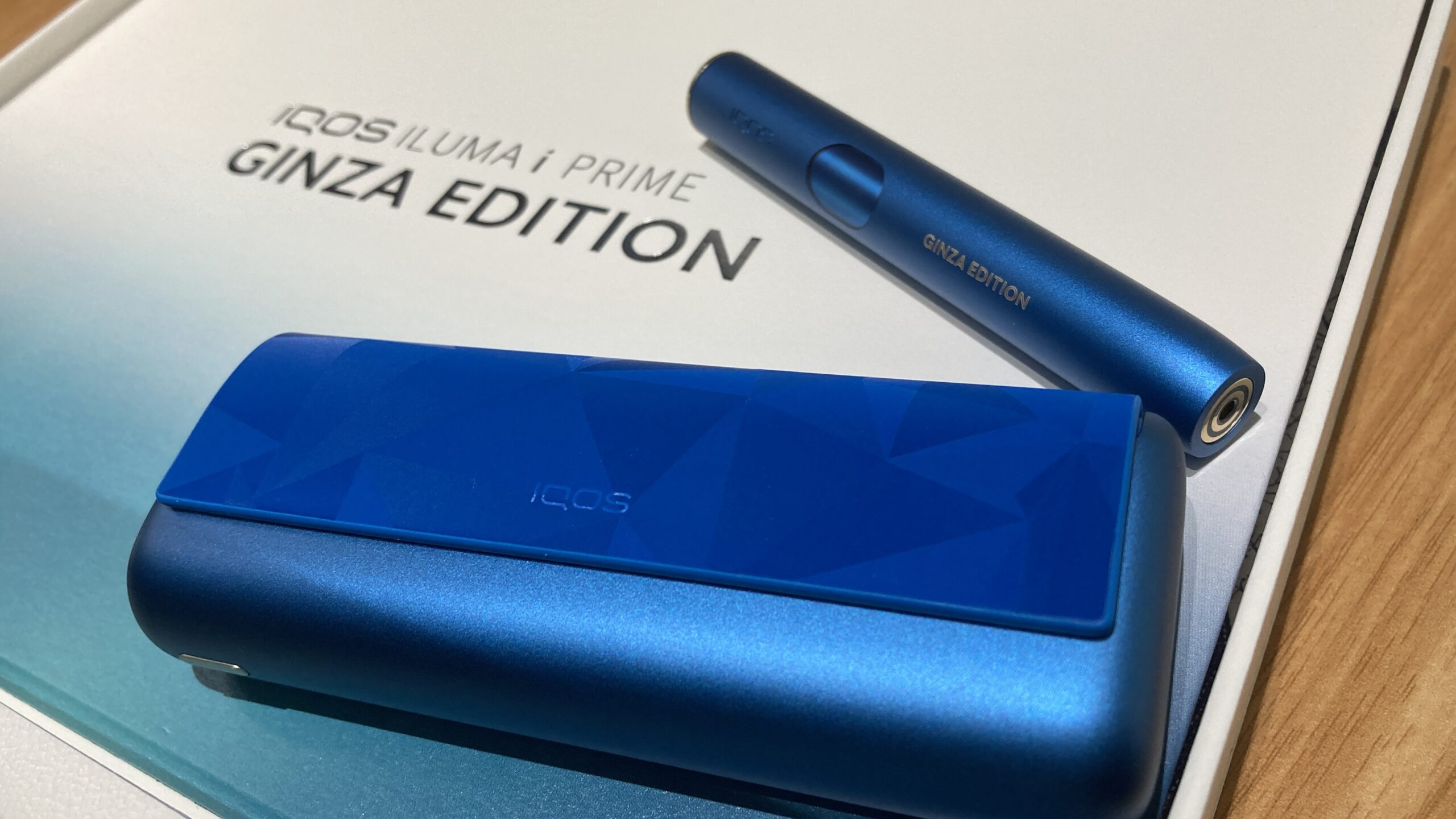 IQOSイルマiプライム【銀座限定モデル】を実物レビュー