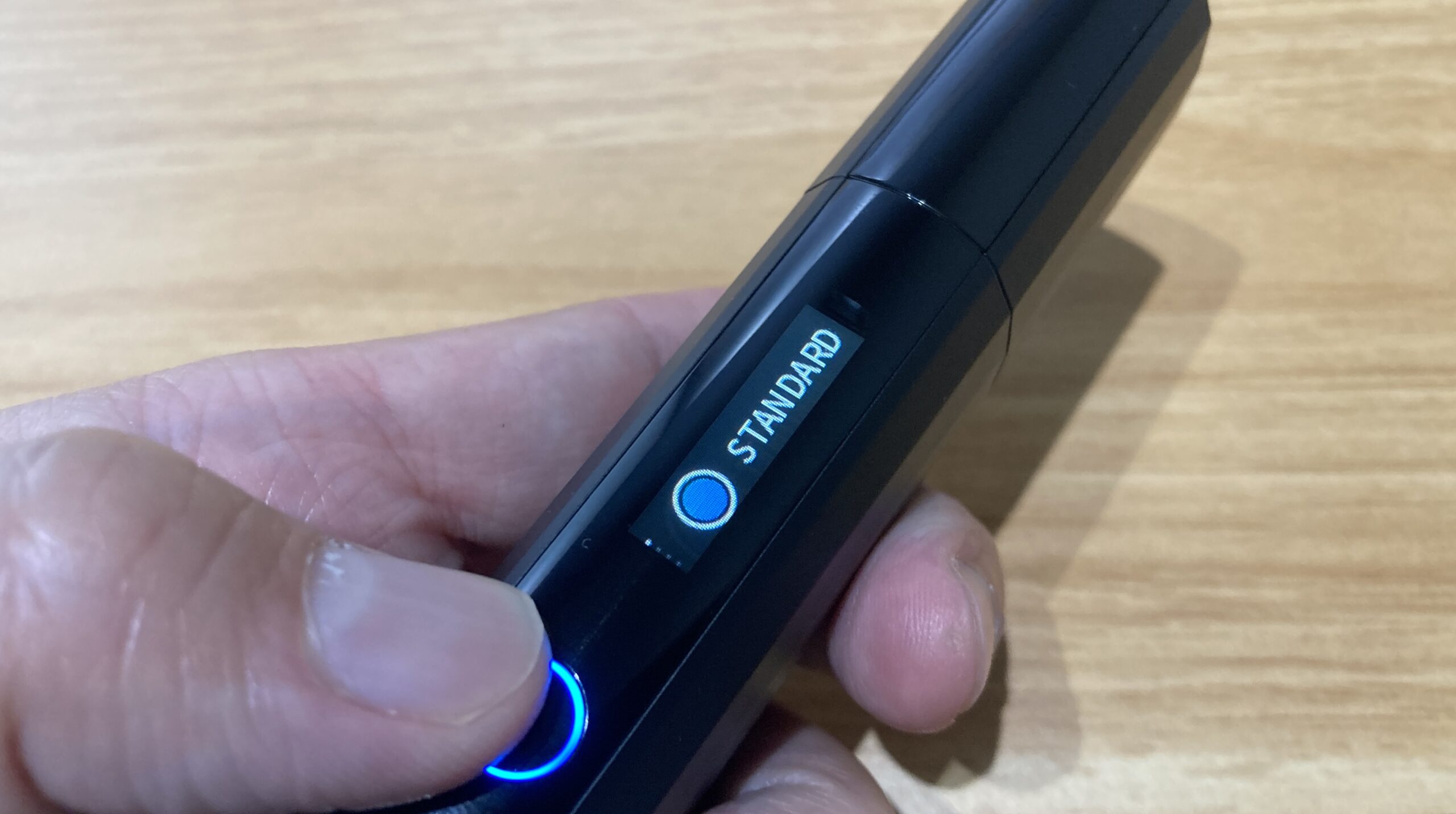 リルハイブリッド3.0の加熱モードの切り替え方法