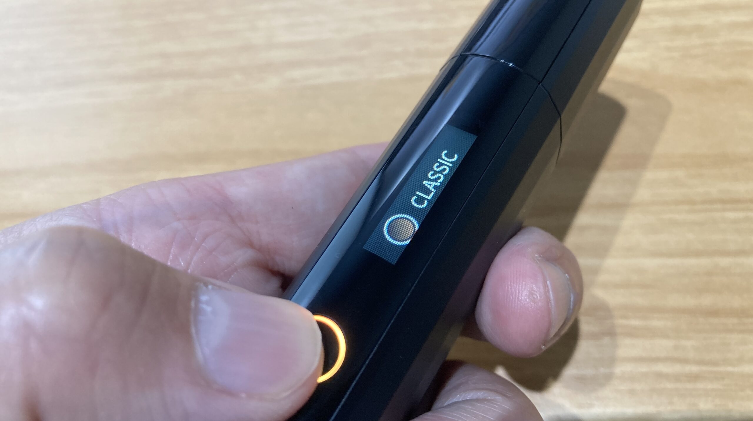 リルハイブリッド3.0の加熱モードの切り替え方法